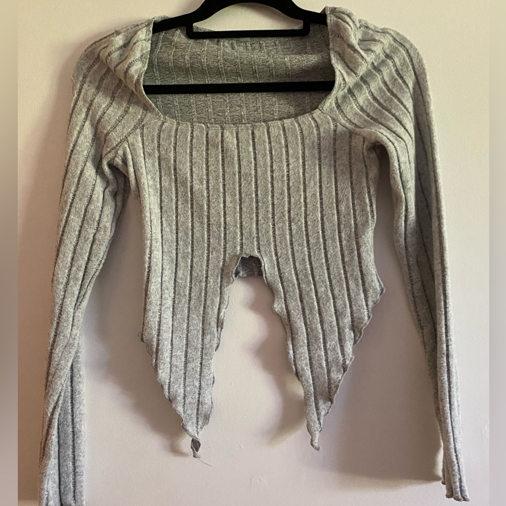Never used it,gray , long sleeve